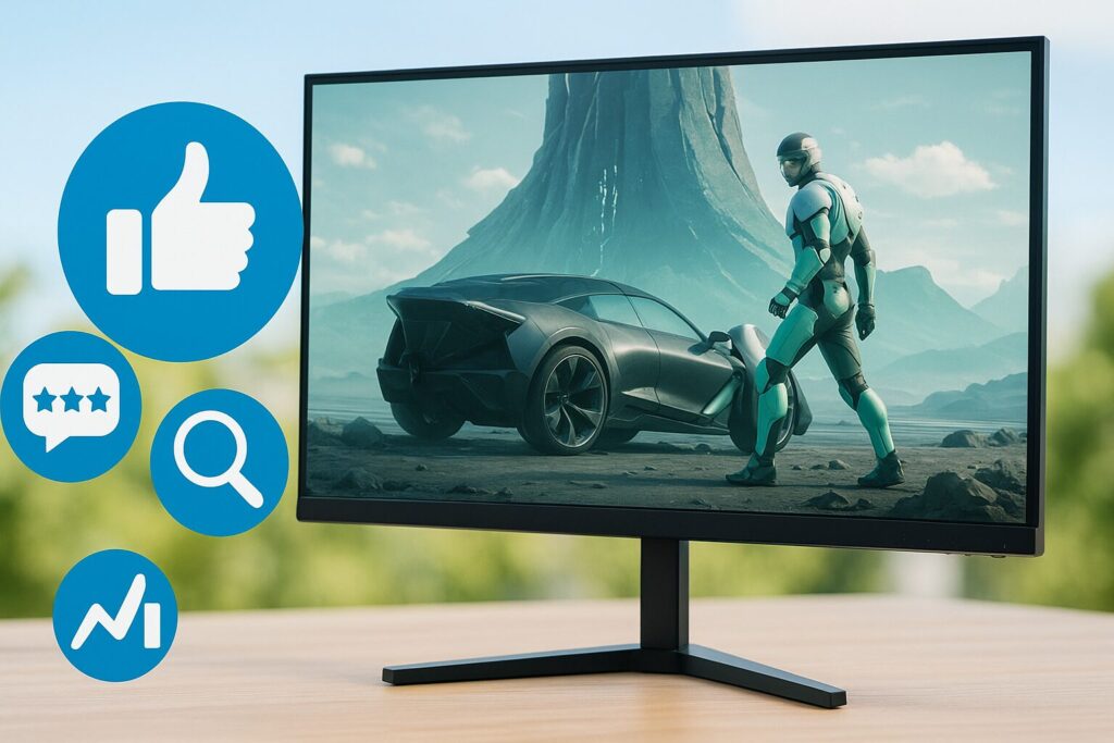 フィリップスのモニターを使ってみた感想レビュー