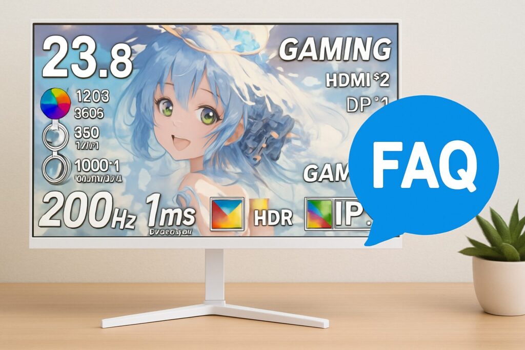 cocoparのゲーミングモニターやモバイルモニターについてよくある疑問・質問