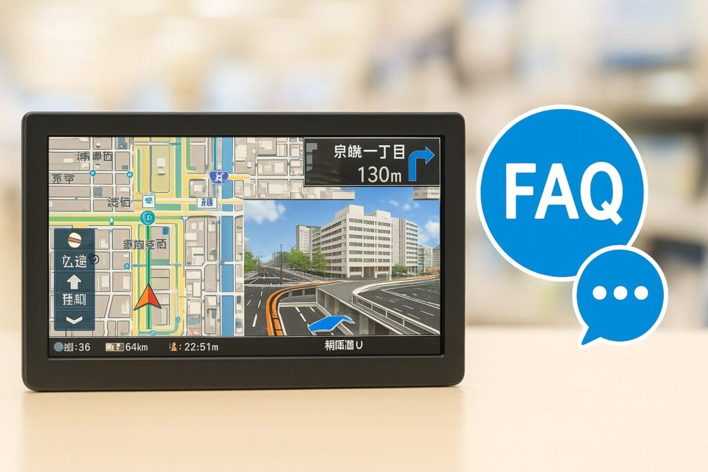 Regeoカーナビについてよくある疑問・質問