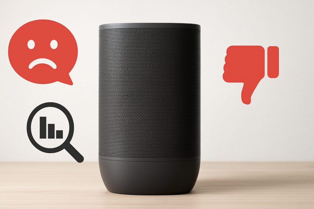 評判分析：Sonosスピーカーの悪い評判について