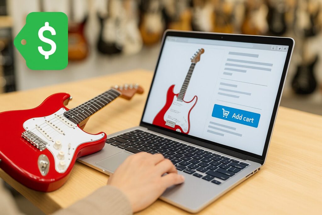BUSKER'S(バスカーズ)ギターの取扱店舗は？お得な購入方法！